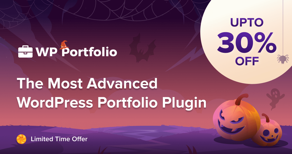 WP Portfolio Halloween deals