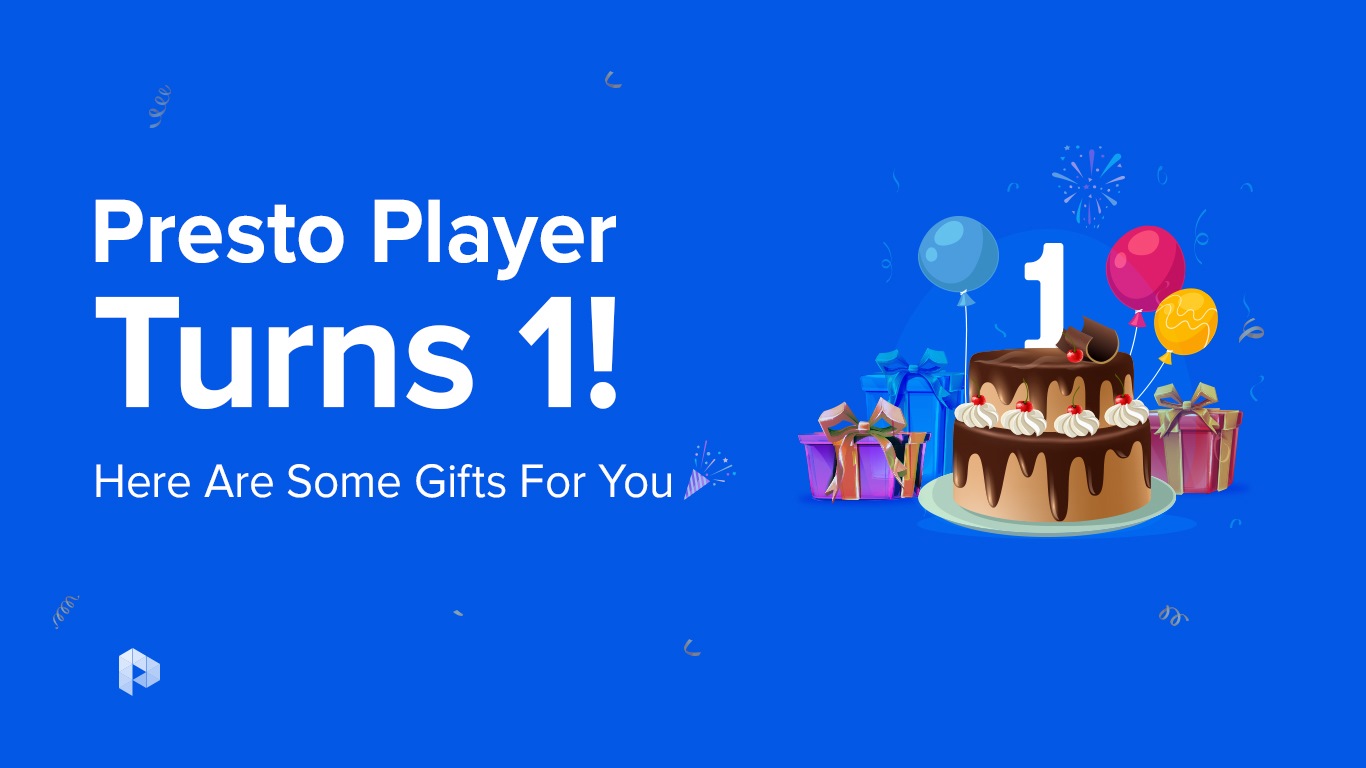 Presto Player birthday and giveaway post