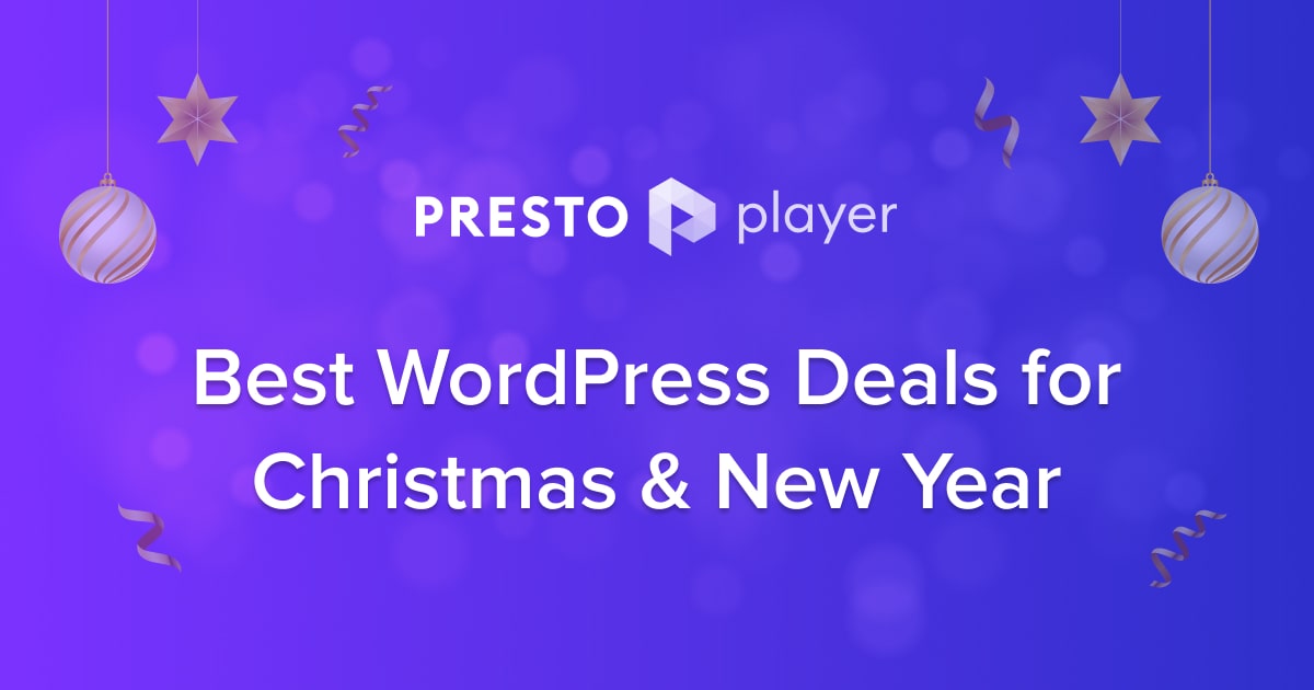 Presto Player Christmas and New Year Sale