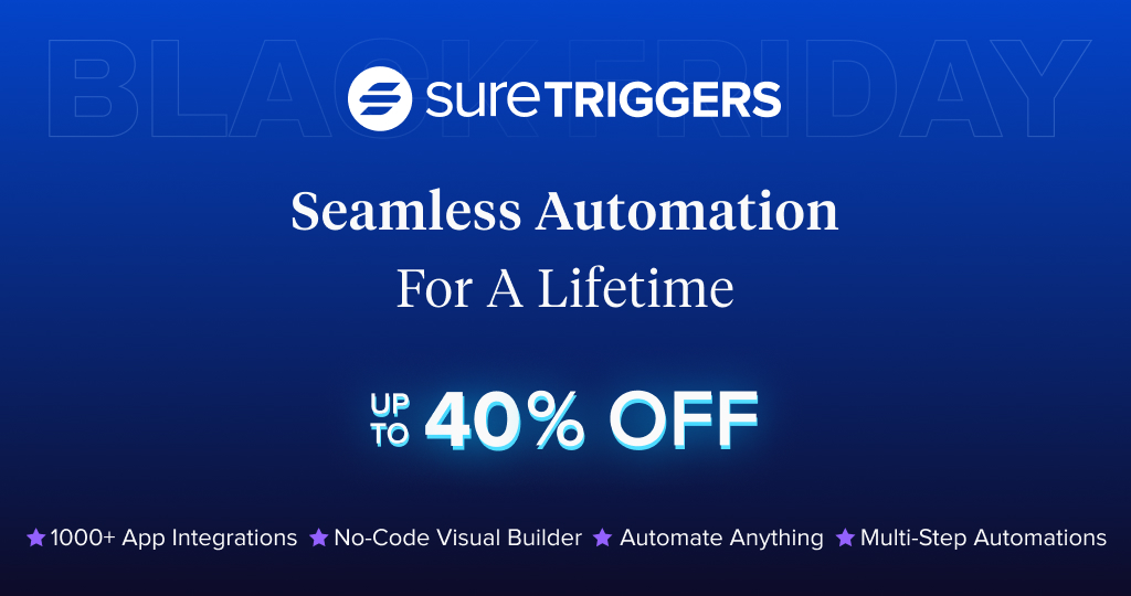 Suretriggers Black Friday Sale