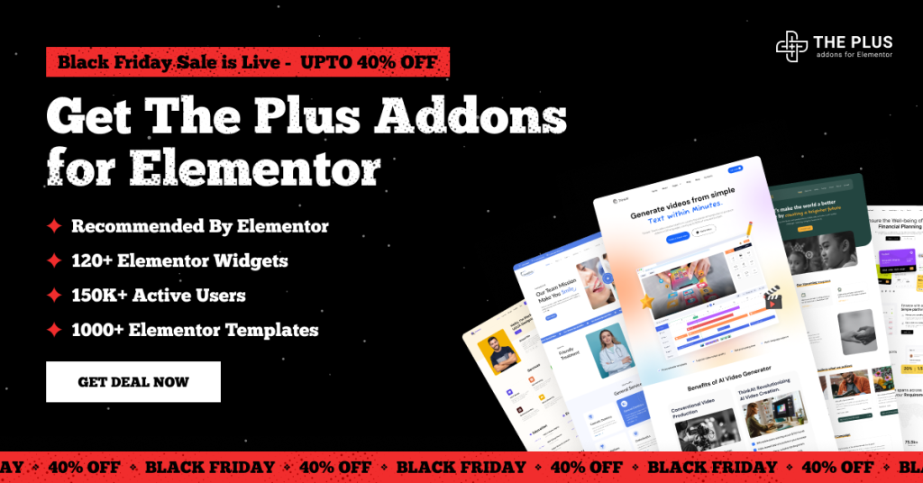 The Plus Addons for Elementor - BFCM