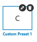 Custom Preset