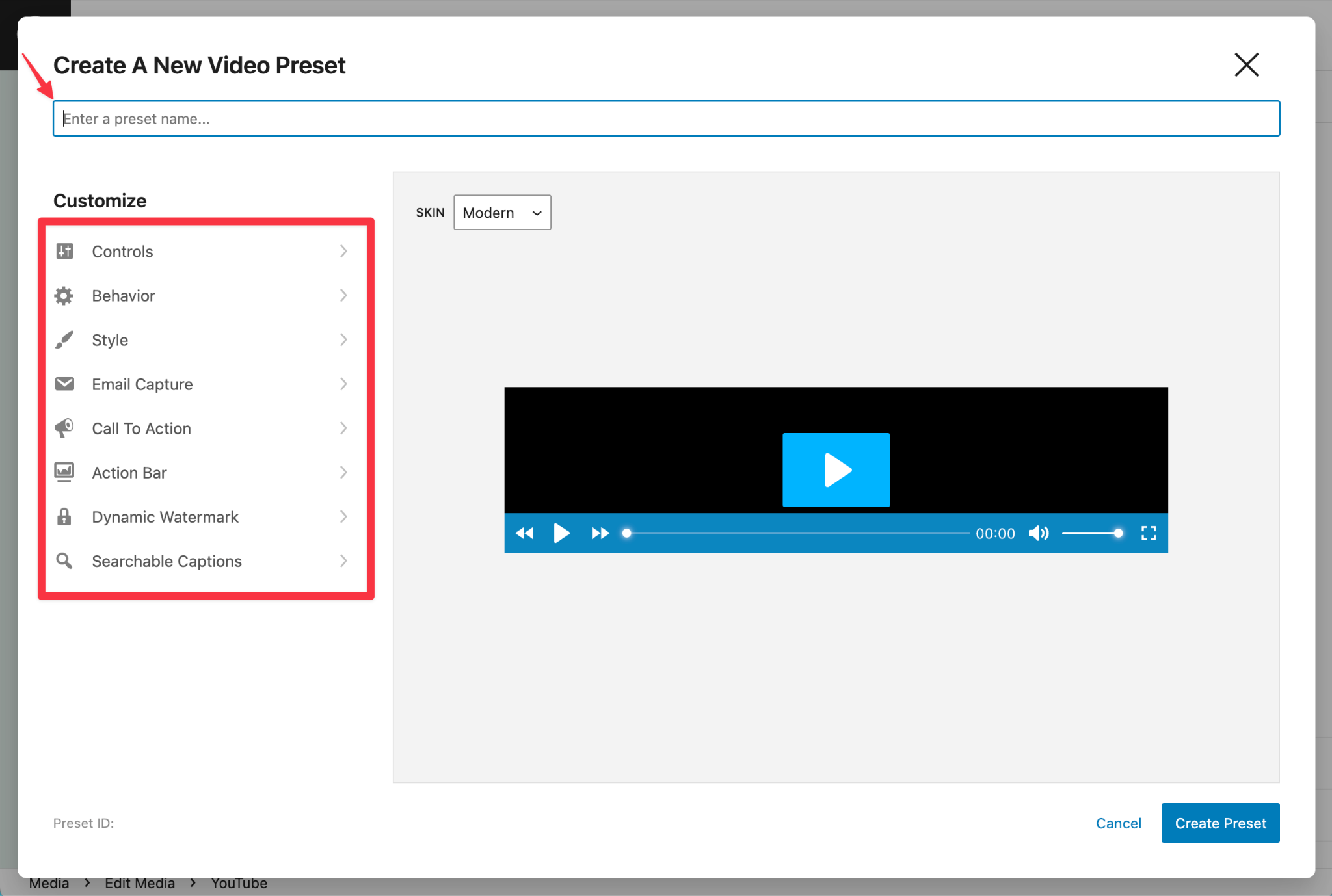 How to Use Video Presets in Presto Player – Layouts and Behavior Word Image 17928 4