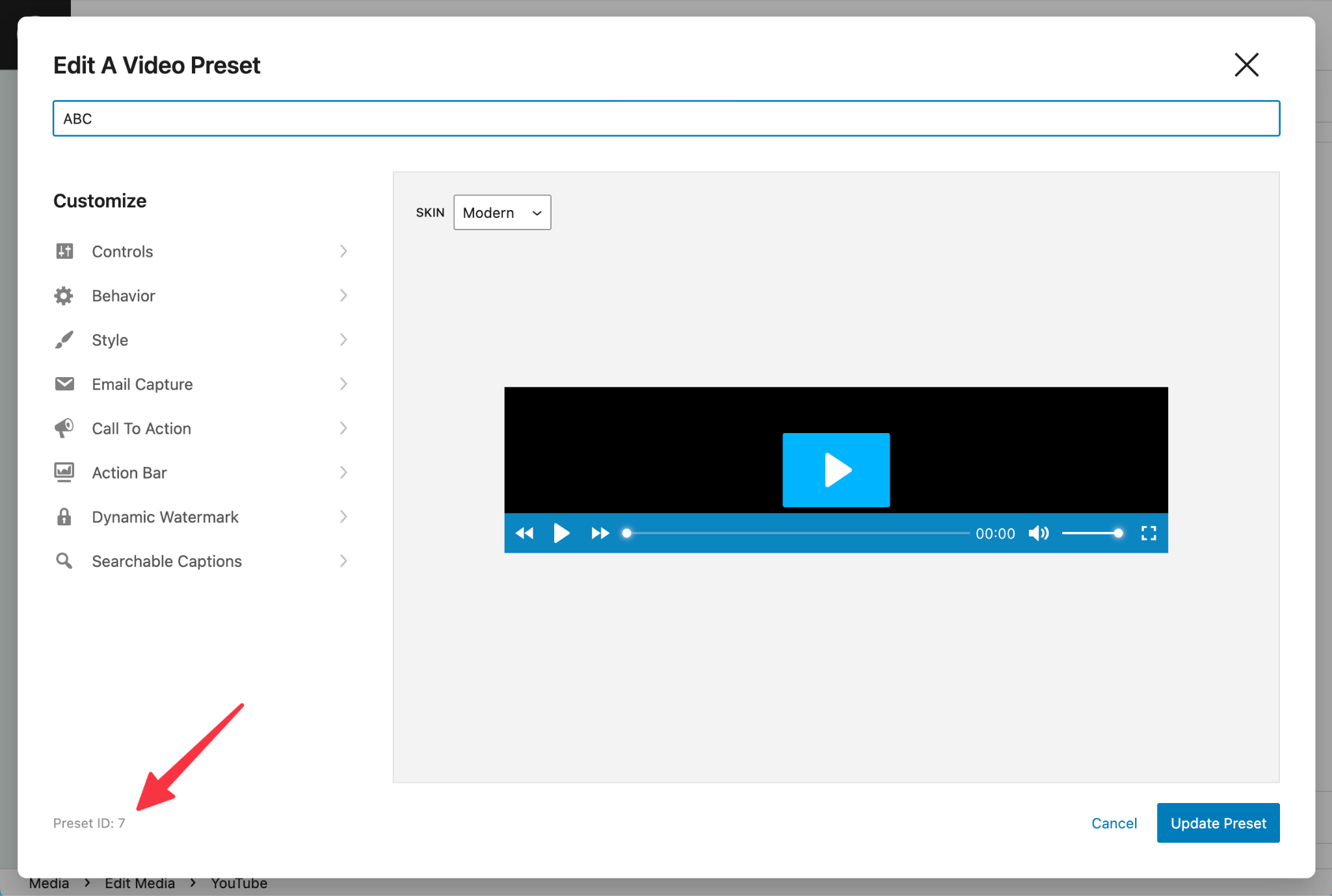 How to Use Video Presets in Presto Player – Layouts and Behavior Word Image 17928 7