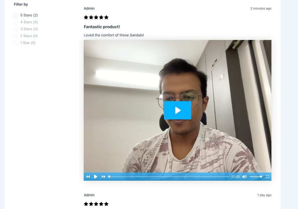 How to Collect Video Reviews in SureCart with Presto Capture bsf suman sandals – pre… 2026 10 23 at 12.00.36 am